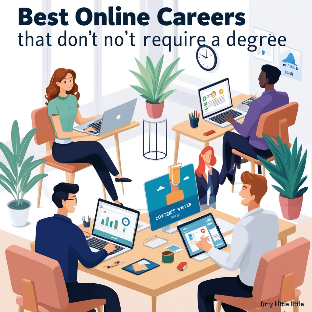 Best online careers without degree