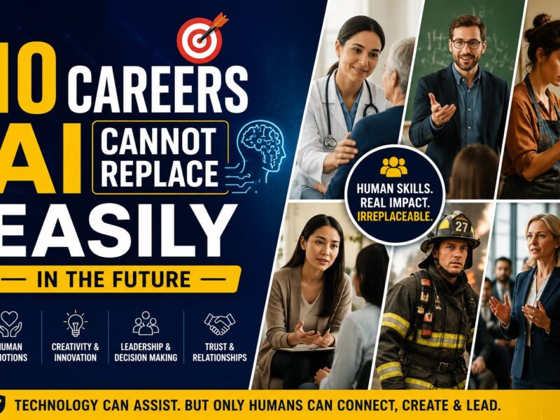 Jobs AI Cannot Replace Easily