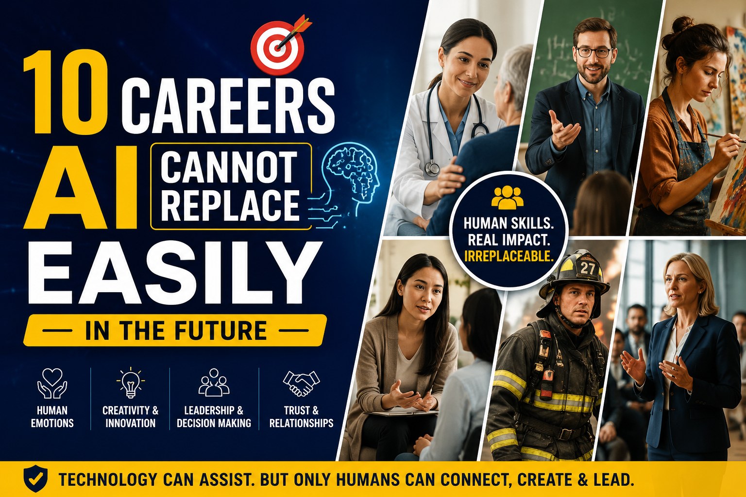 Jobs AI Cannot Replace Easily